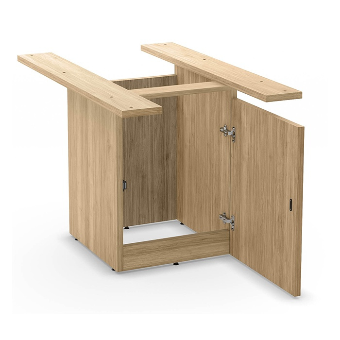 Cubed Base w Access Door Open - Aspen