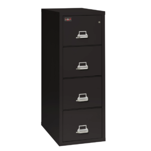 FireKing 2-Hour Fire-Rated Vertical File Cabinet - 4 Drawer