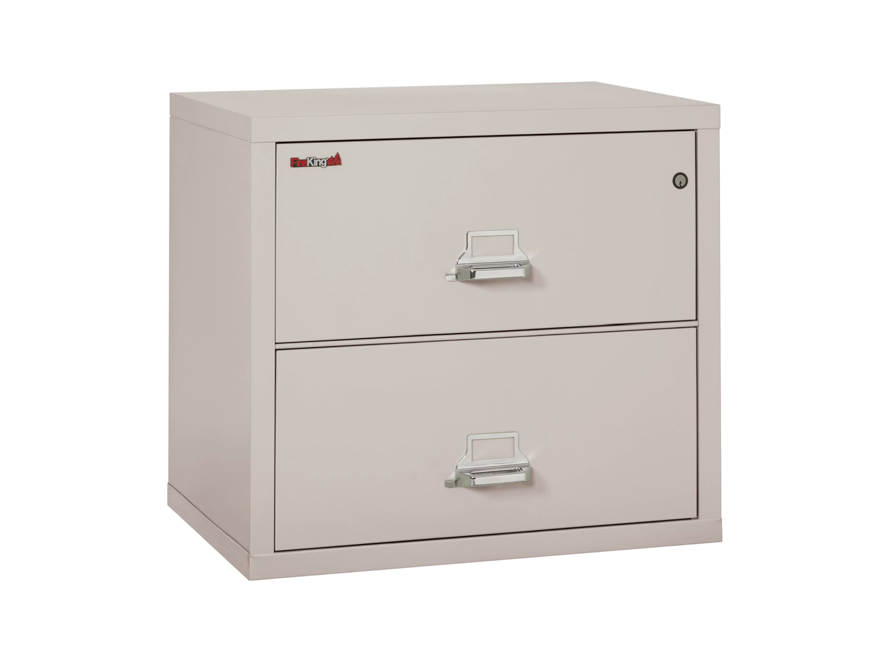 FireKing Classic Lateral File Cabinet - 1-Hour Fire-Rated & High Security - 2 Drawer