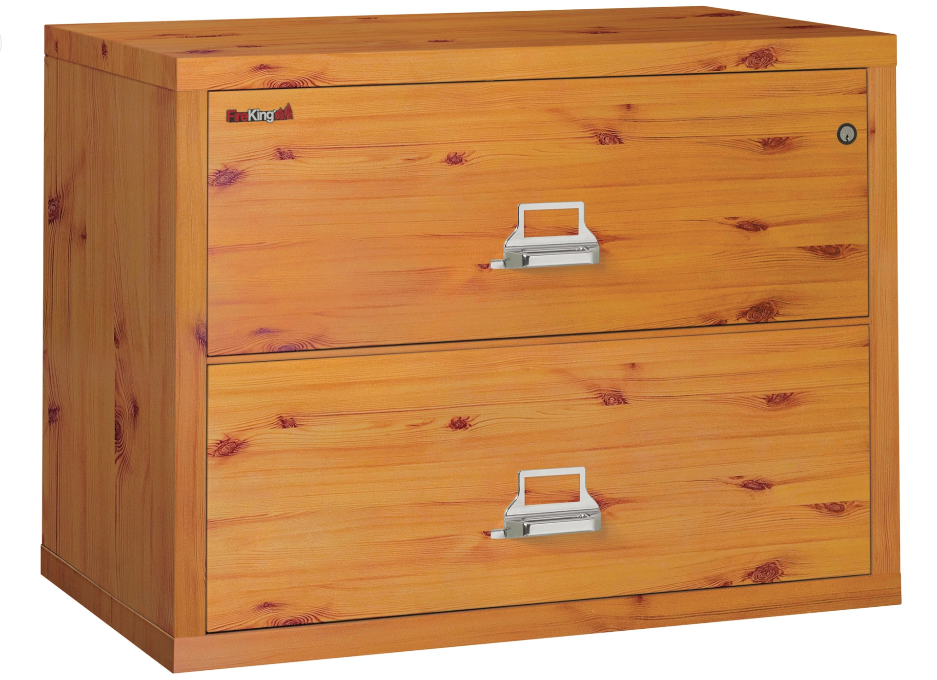 FireKing Classic Lateral File Cabinet - 1-Hour Fire-Rated & High Security - 2 Drawer - Image 33