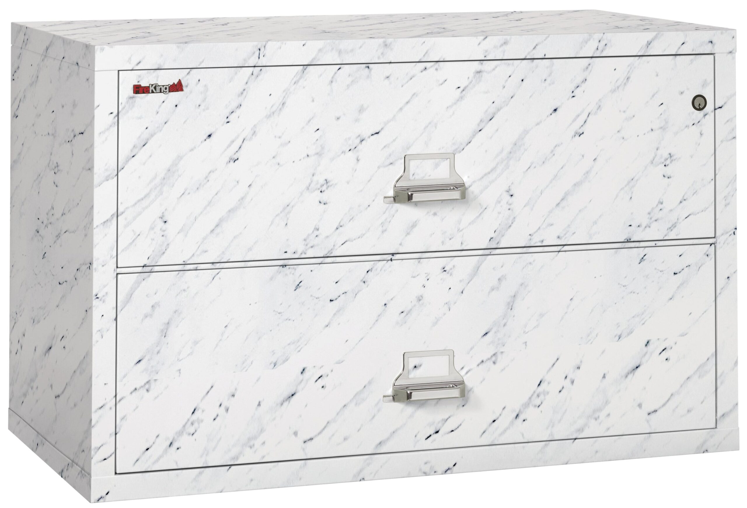 FireKing Classic Lateral File Cabinet - 1-Hour Fire-Rated & High Security - 2 Drawer - Image 49