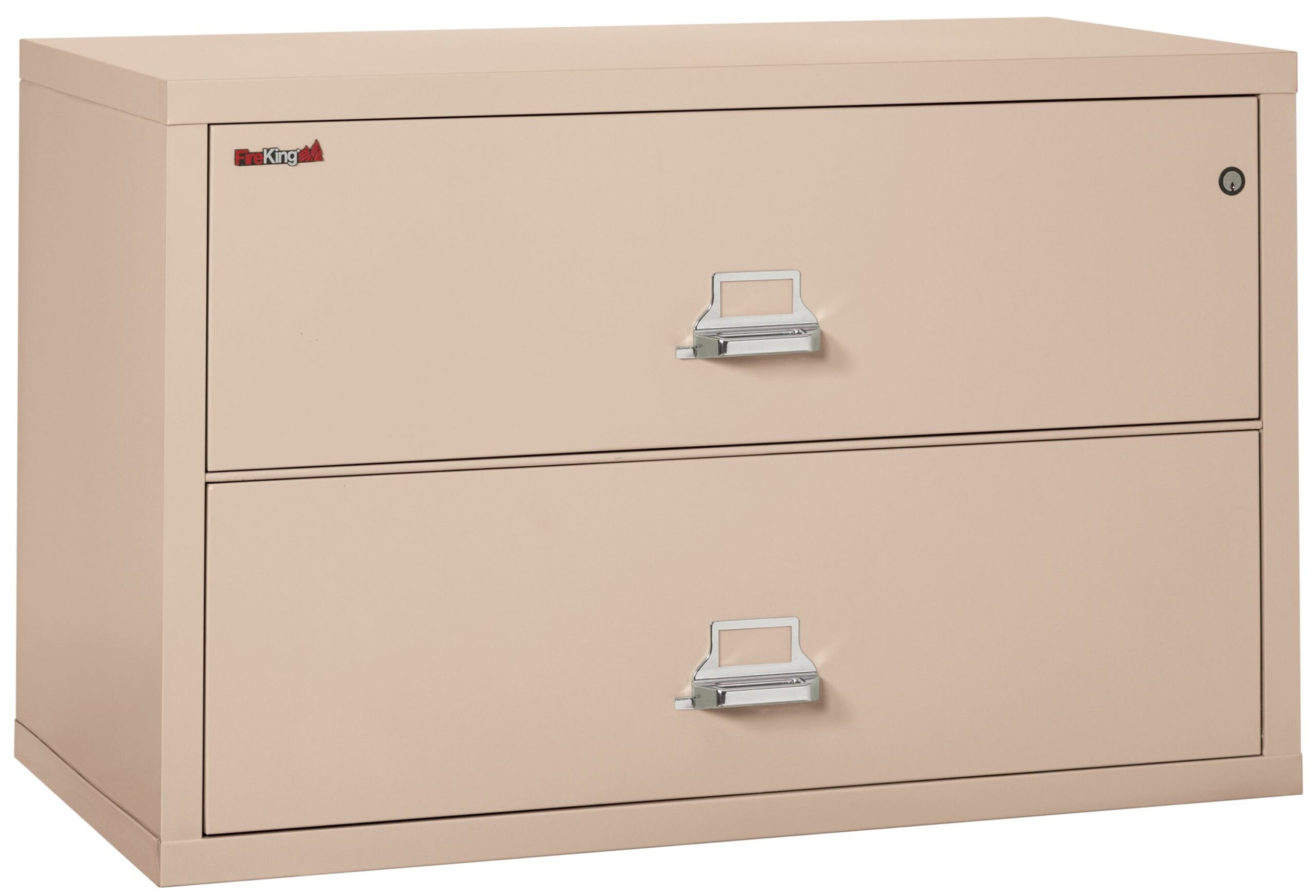 FireKing Classic Lateral File Cabinet - 1-Hour Fire-Rated & High Security - 2 Drawer - Image 42