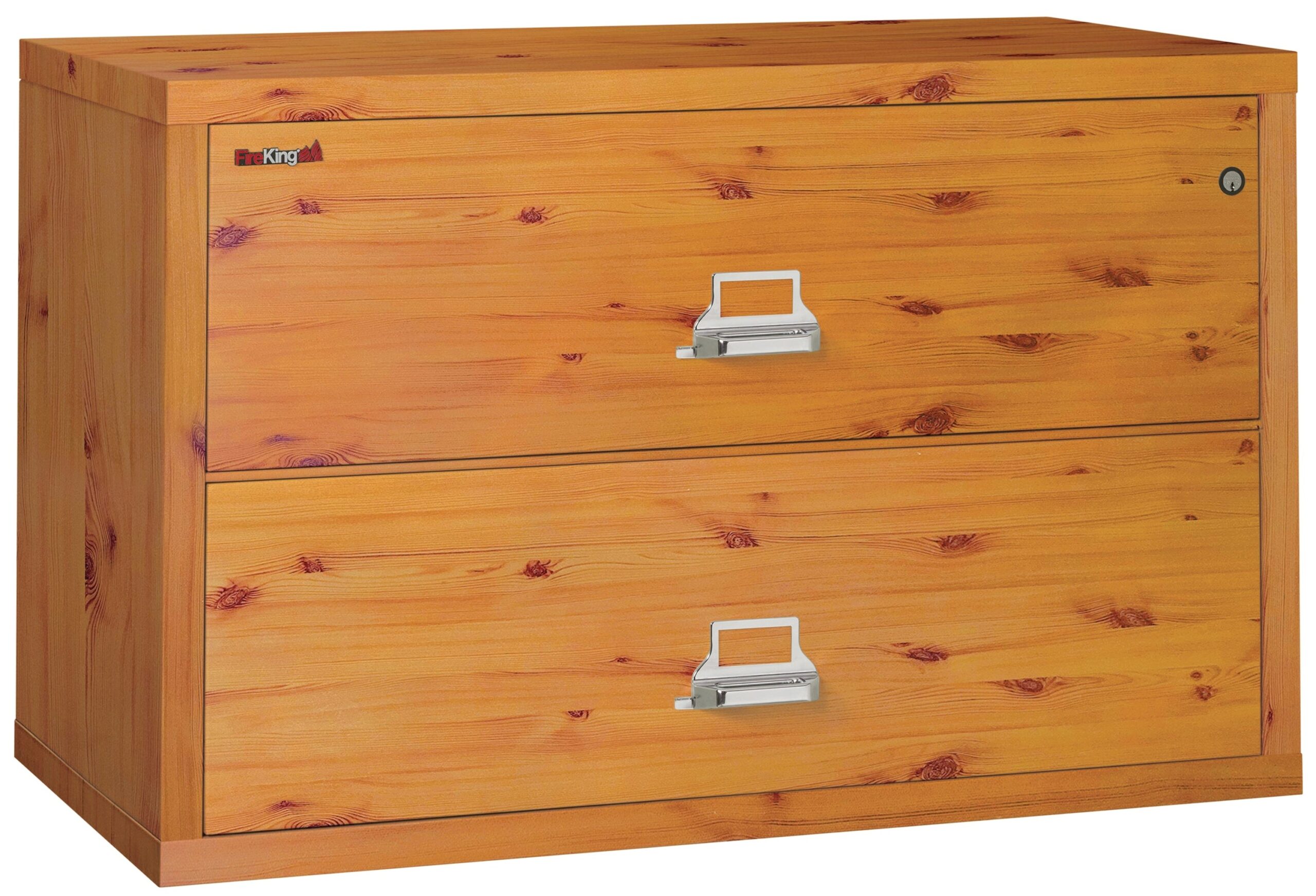 FireKing Classic Lateral File Cabinet - 1-Hour Fire-Rated & High Security - 2 Drawer - Image 48