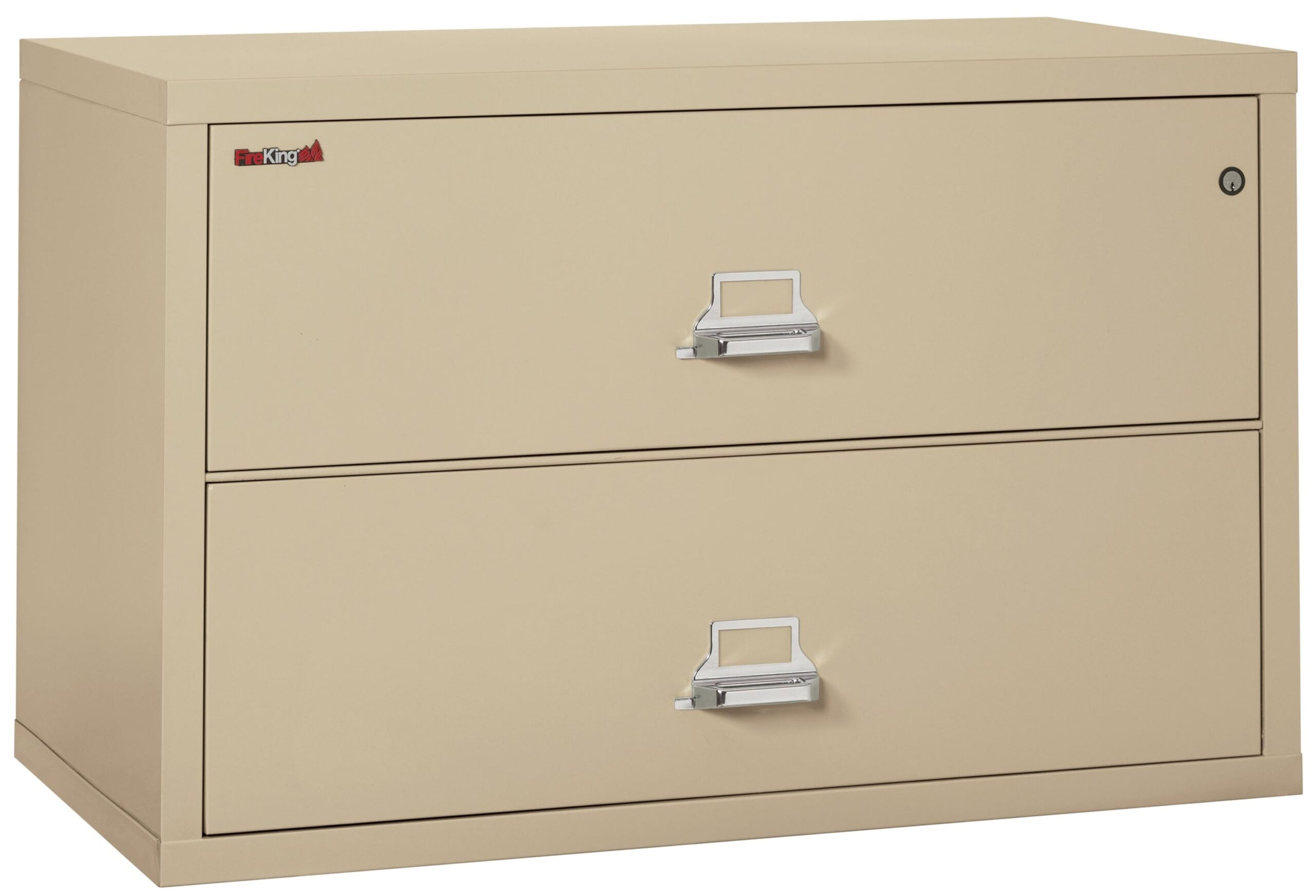 FireKing Classic Lateral File Cabinet - 1-Hour Fire-Rated & High Security - 2 Drawer - Image 43