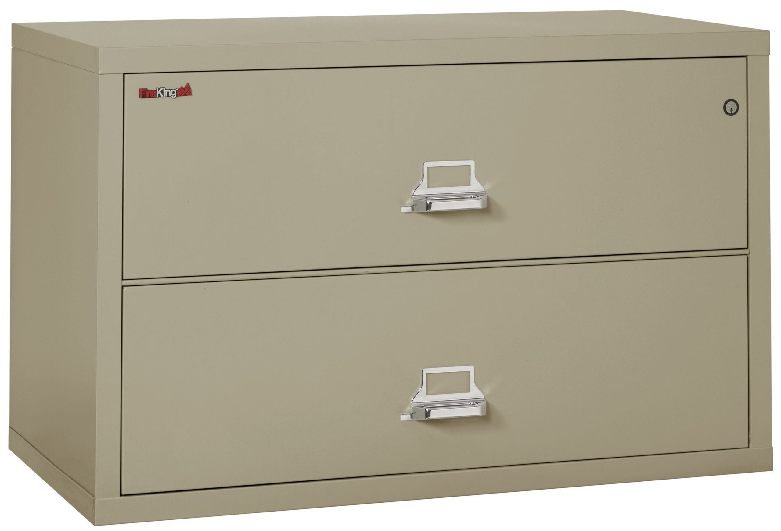 FireKing Classic Lateral File Cabinet - 1-Hour Fire-Rated & High Security - 2 Drawer - Image 44