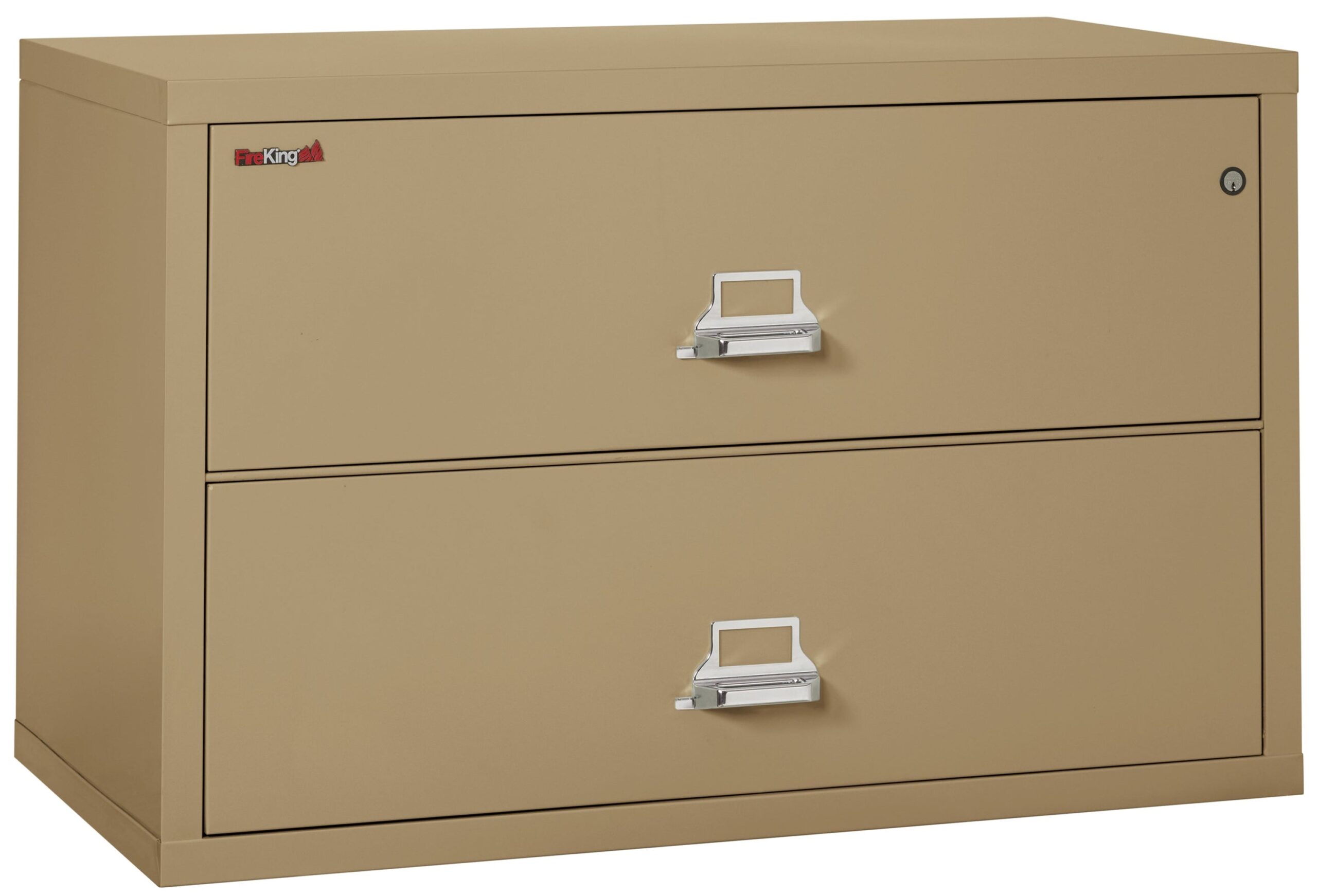 FireKing Classic Lateral File Cabinet - 1-Hour Fire-Rated & High Security - 2 Drawer - Image 45
