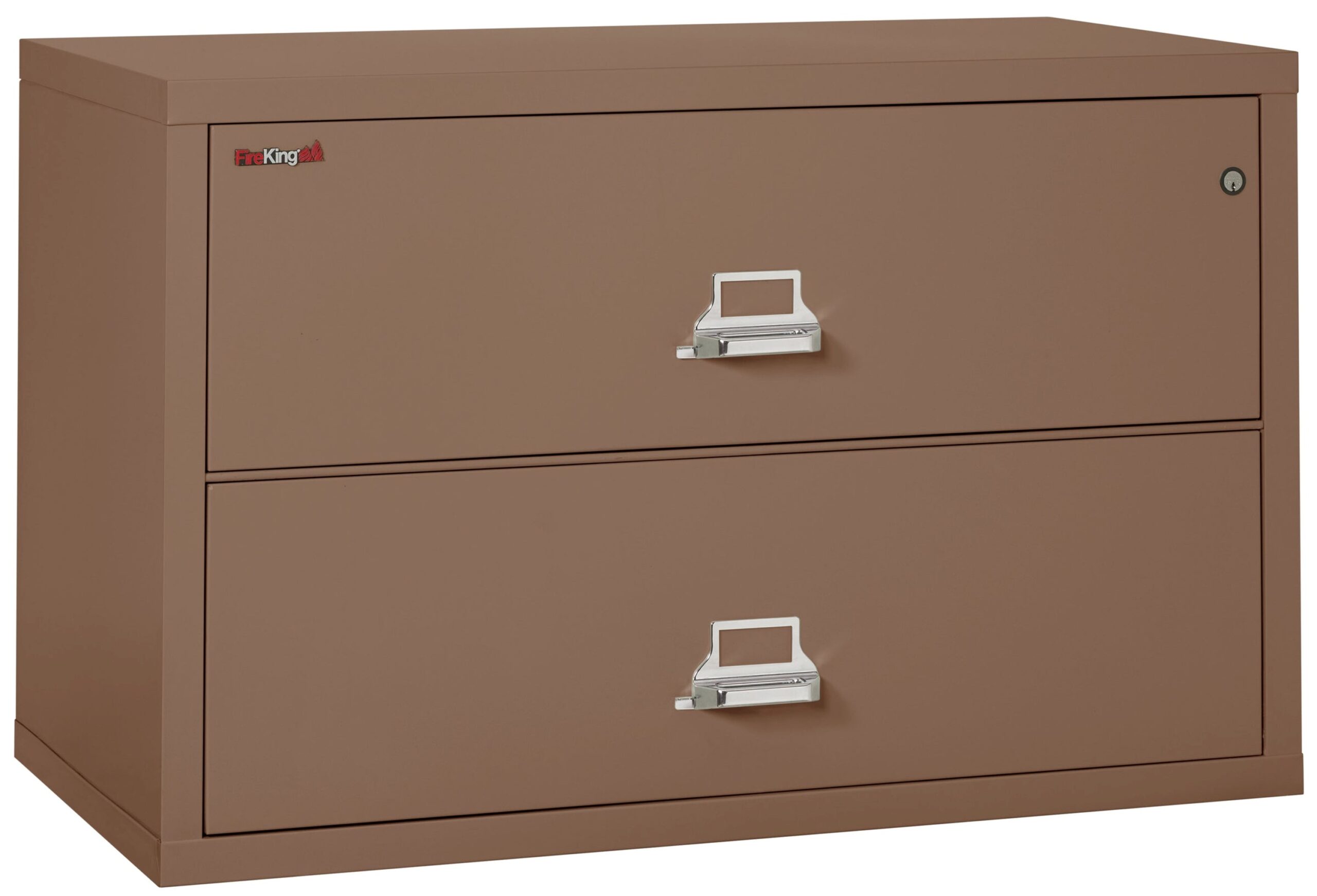 FireKing Classic Lateral File Cabinet - 1-Hour Fire-Rated & High Security - 2 Drawer - Image 46