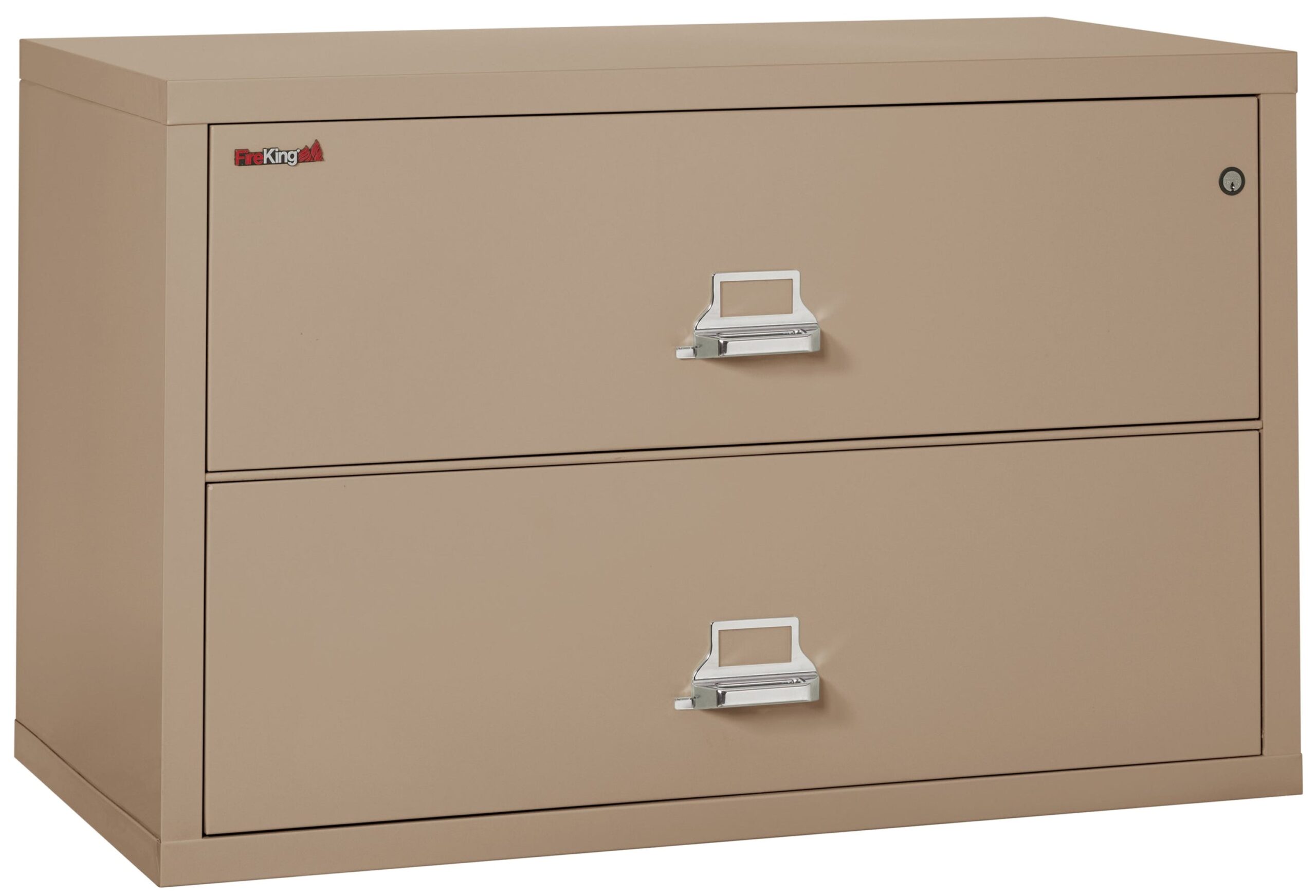 FireKing Classic Lateral File Cabinet - 1-Hour Fire-Rated & High Security - 2 Drawer - Image 47