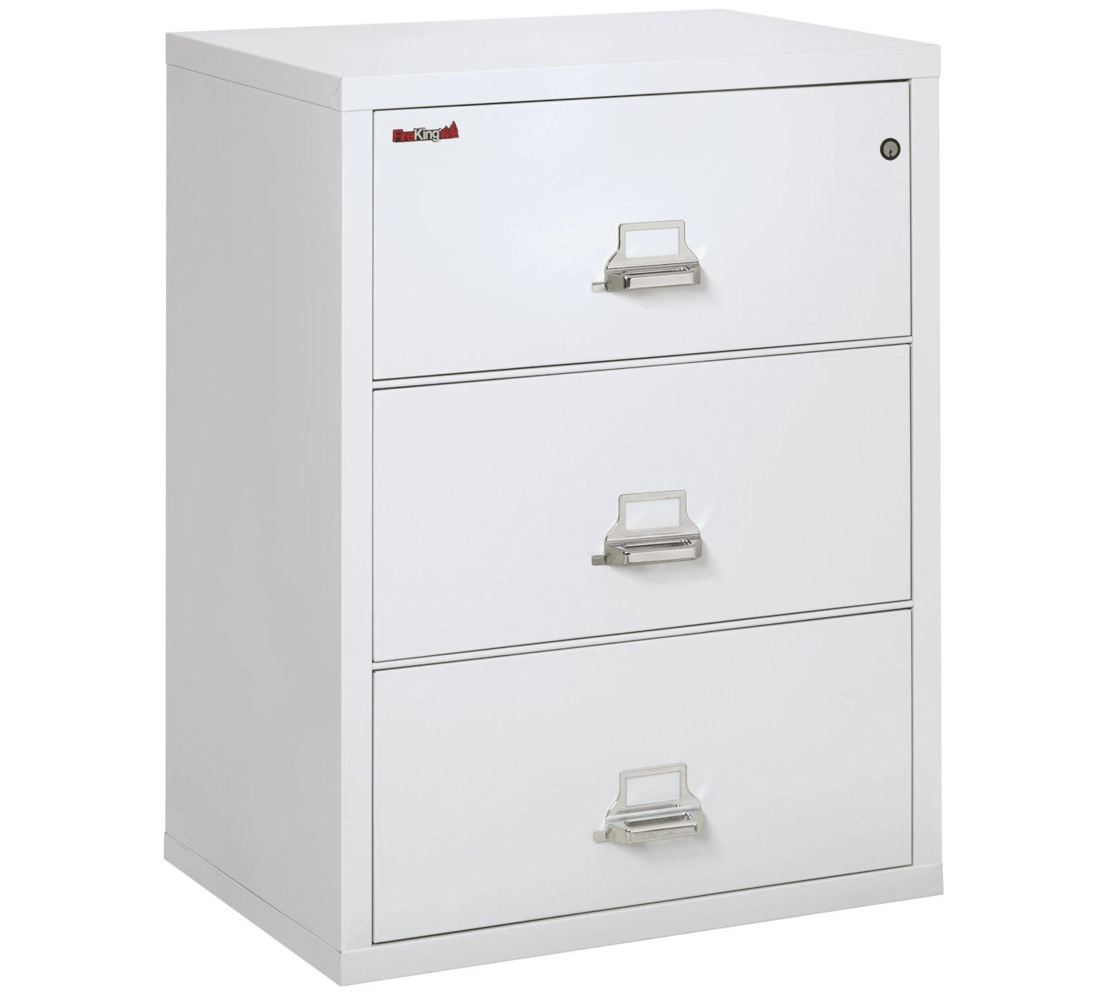 FireKing Classic Lateral File Cabinet - 1-Hour Fire-Rated & High Security - 3 Drawer - Image 7