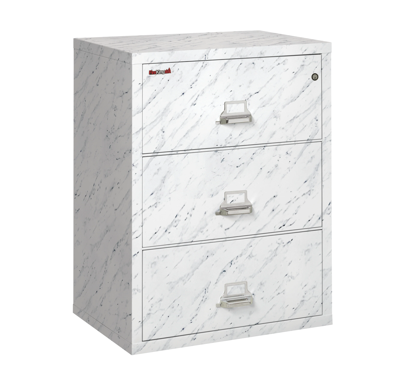 FireKing Classic Lateral File Cabinet - 1-Hour Fire-Rated & High Security - 3 Drawer
