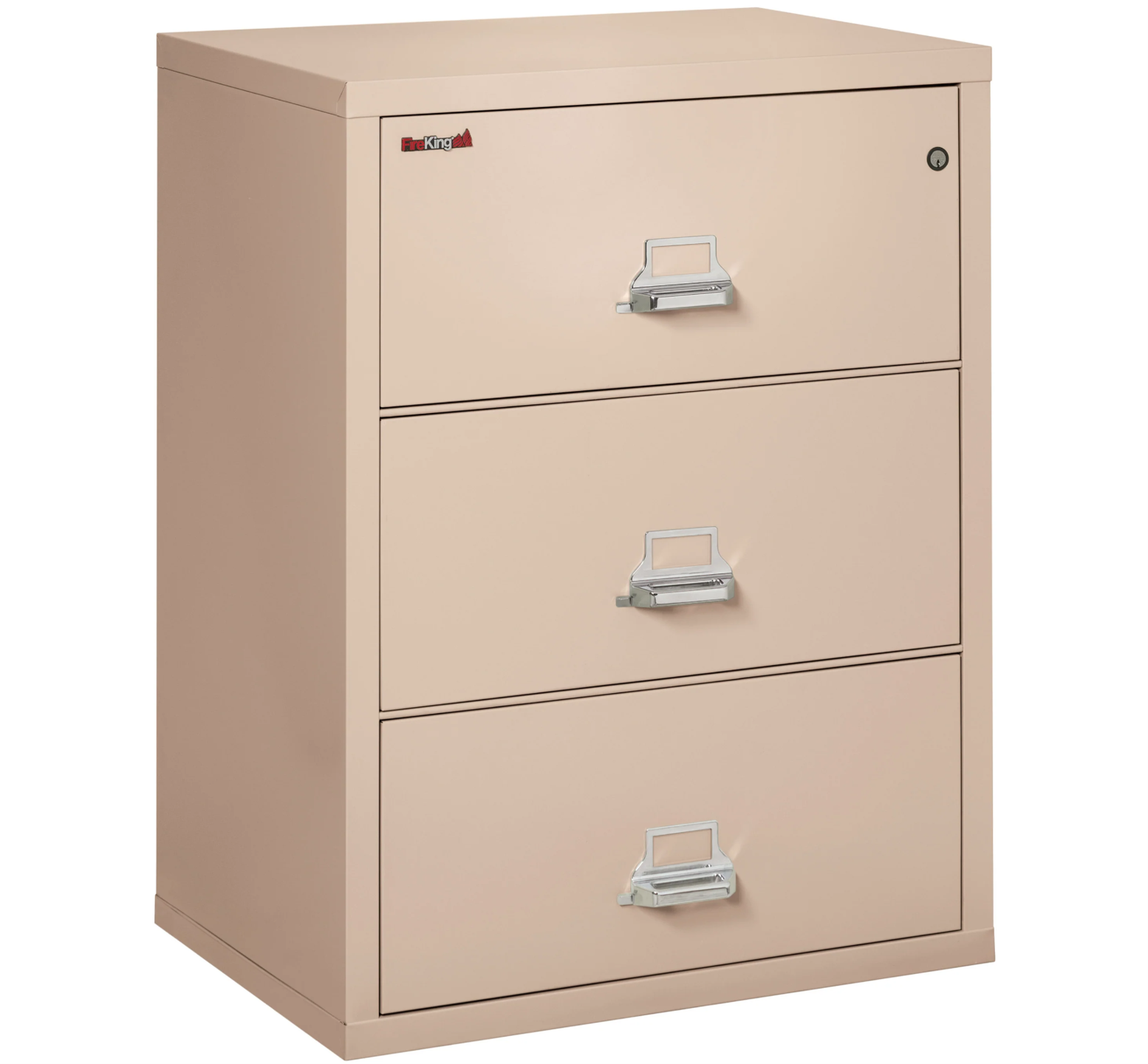 FireKing Classic Lateral File Cabinet - 1-Hour Fire-Rated & High Security - 3 Drawer - Image 11