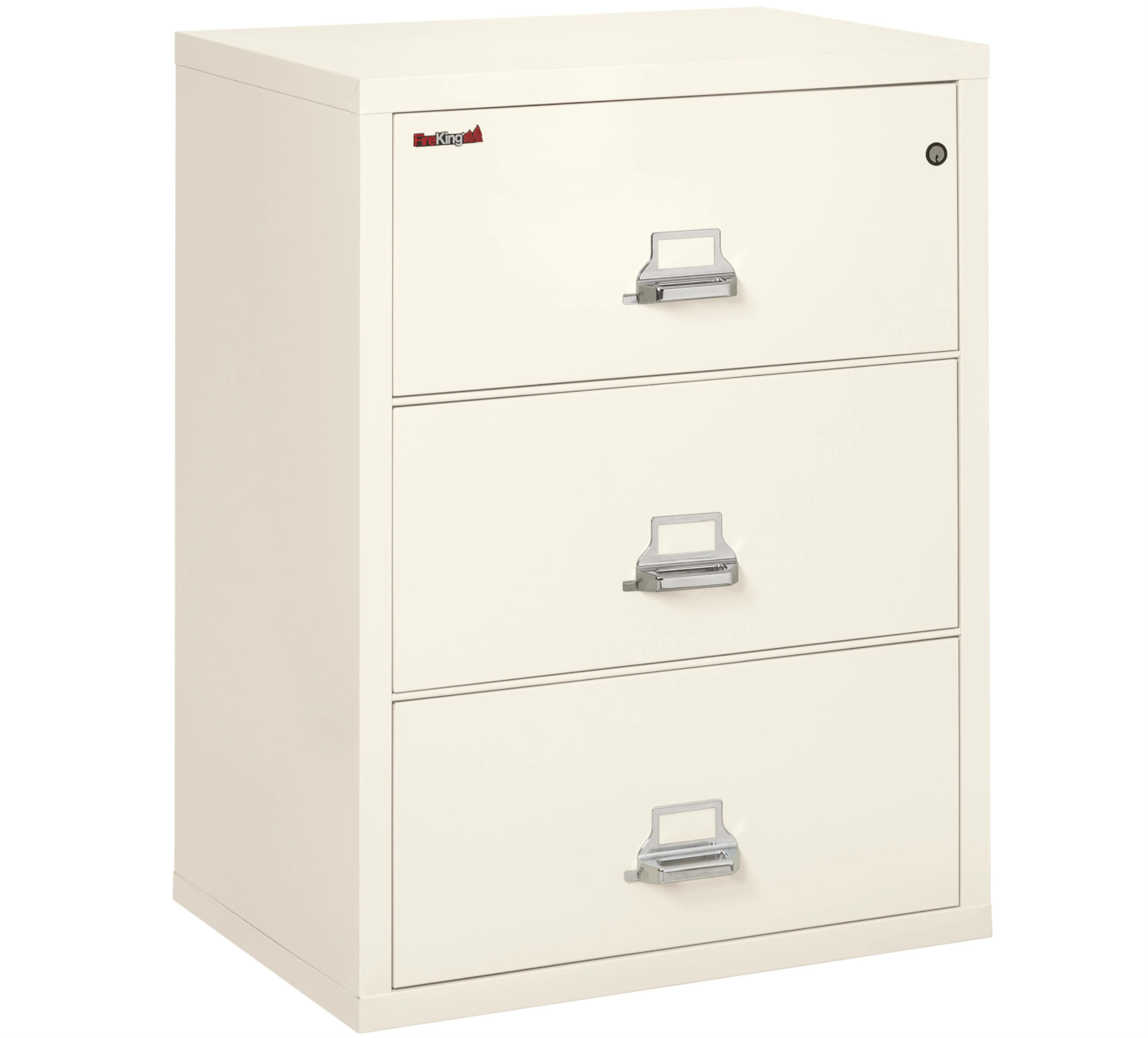 FireKing Classic Lateral File Cabinet - 1-Hour Fire-Rated & High Security - 3 Drawer - Image 8