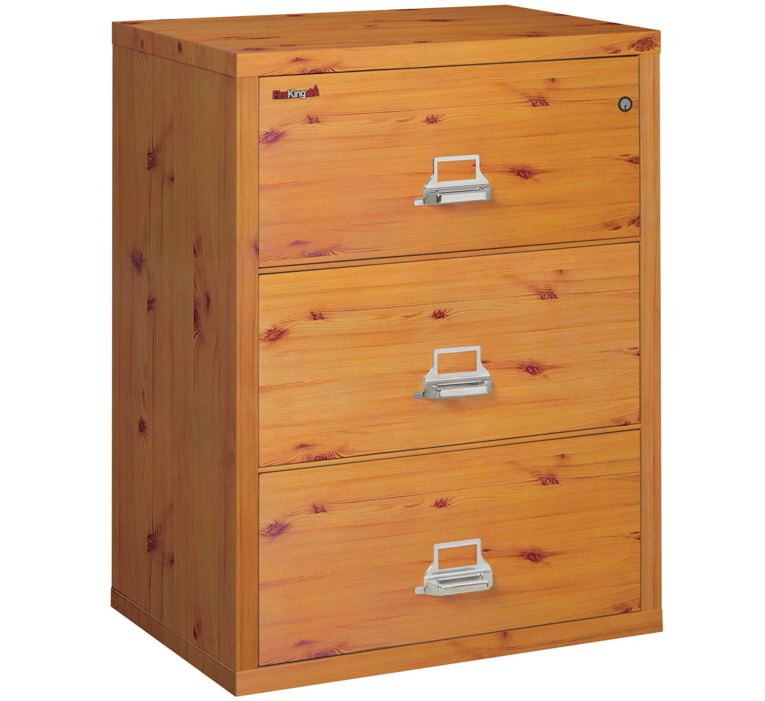 FireKing Classic Lateral File Cabinet - 1-Hour Fire-Rated & High Security - 3 Drawer - Image 17