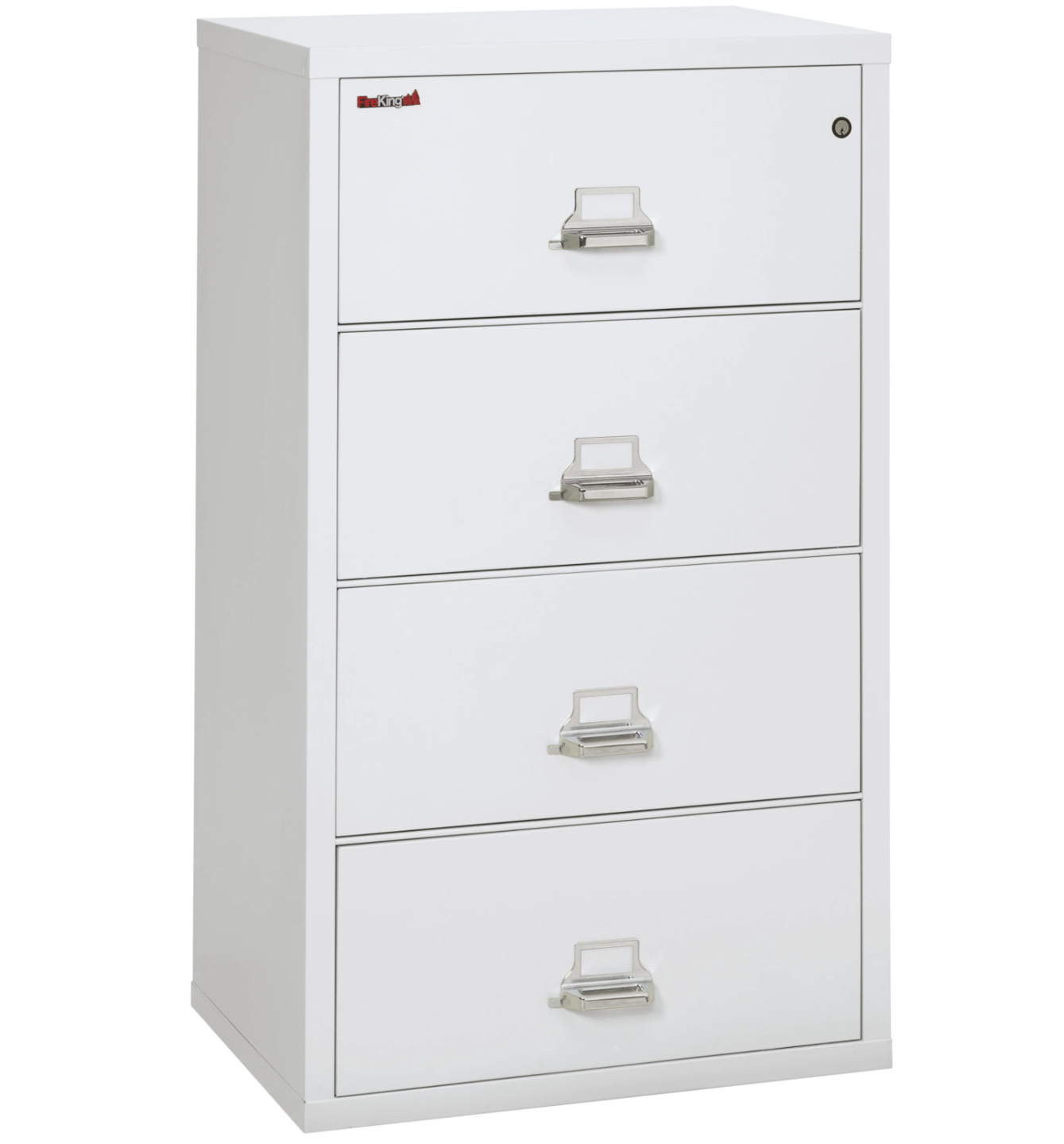 FireKing Classic Lateral File Cabinet - 1-Hour Fire-Rated & High Security - 4 Drawer - Image 8