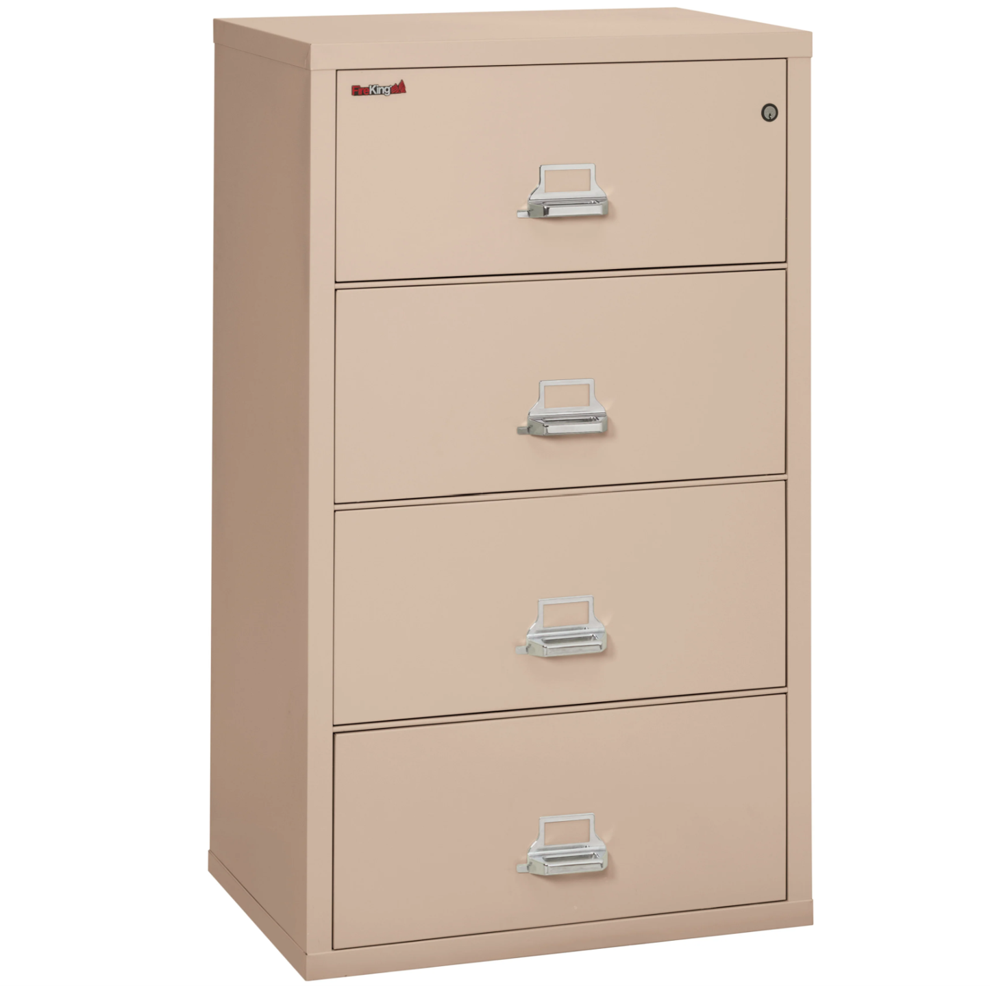 FireKing - 31W - 4 Drawer Lateral - Champagne