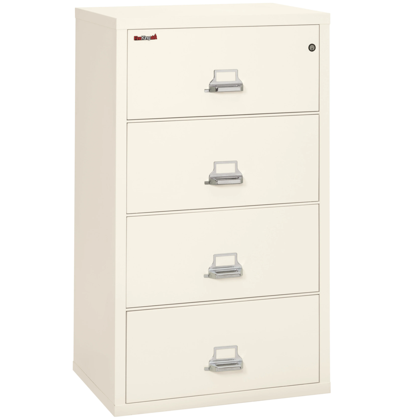 FireKing Classic Lateral File Cabinet - 1-Hour Fire-Rated & High Security - 4 Drawer - Image 9