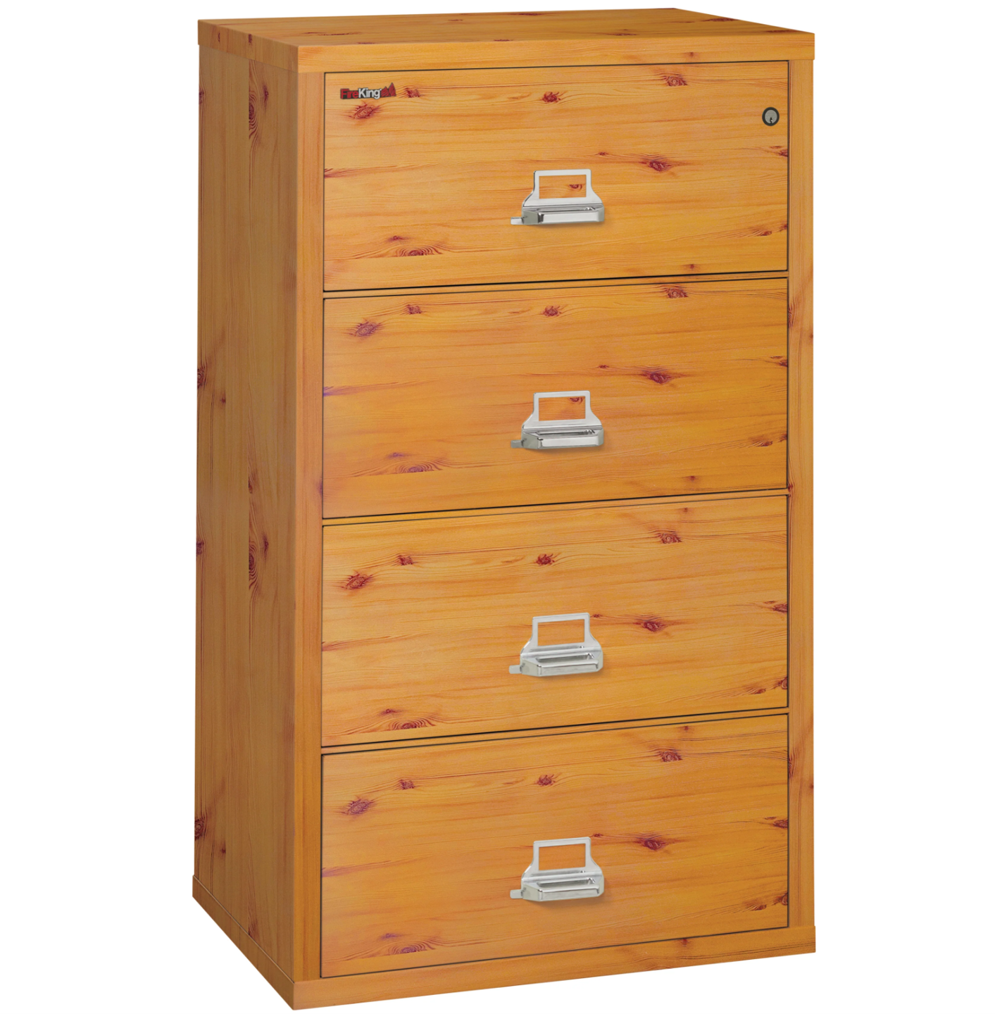 FireKing Classic Lateral File Cabinet - 1-Hour Fire-Rated & High Security - 4 Drawer - Image 18