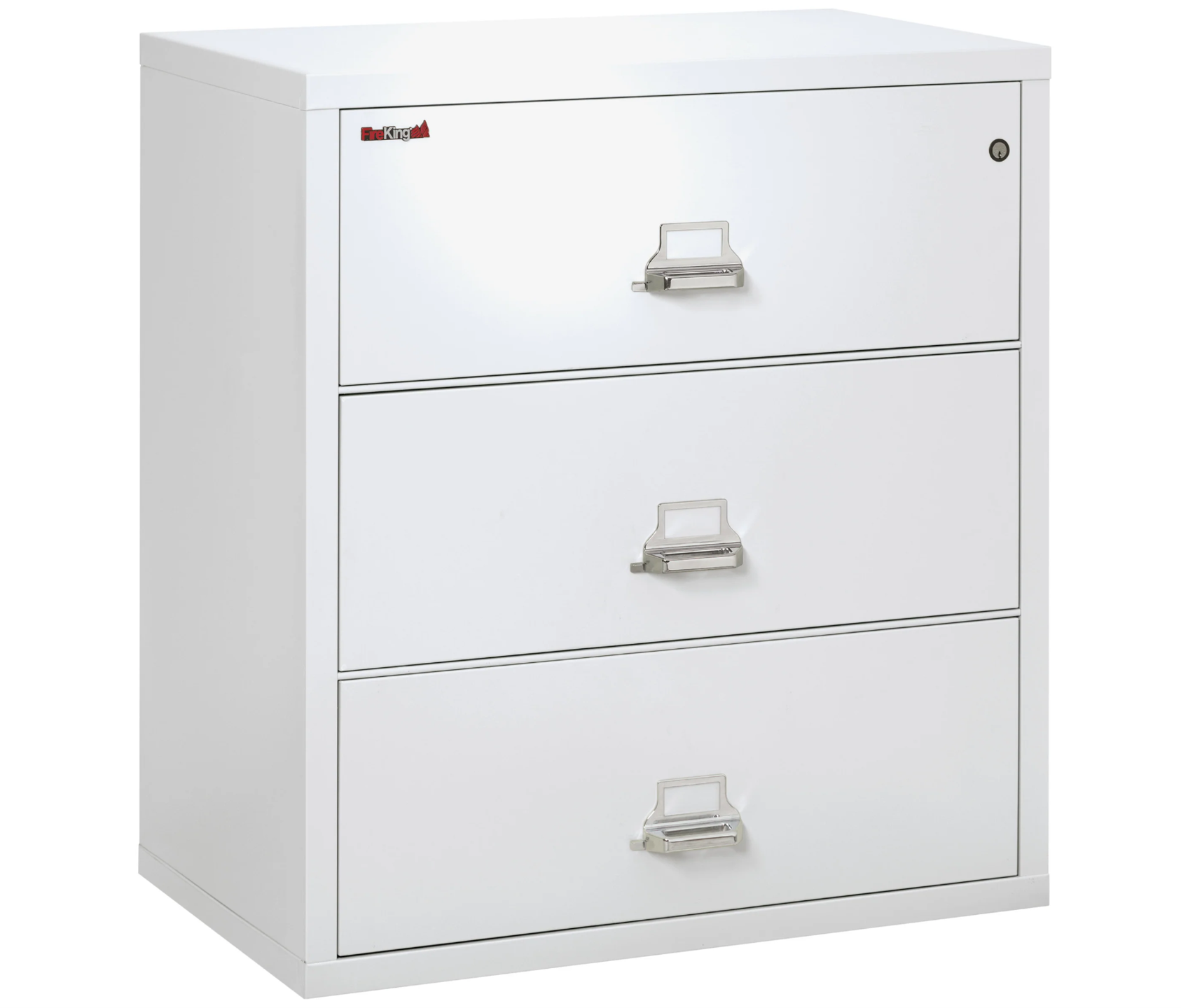 FireKing Classic Lateral File Cabinet - 1-Hour Fire-Rated & High Security - 3 Drawer - Image 22