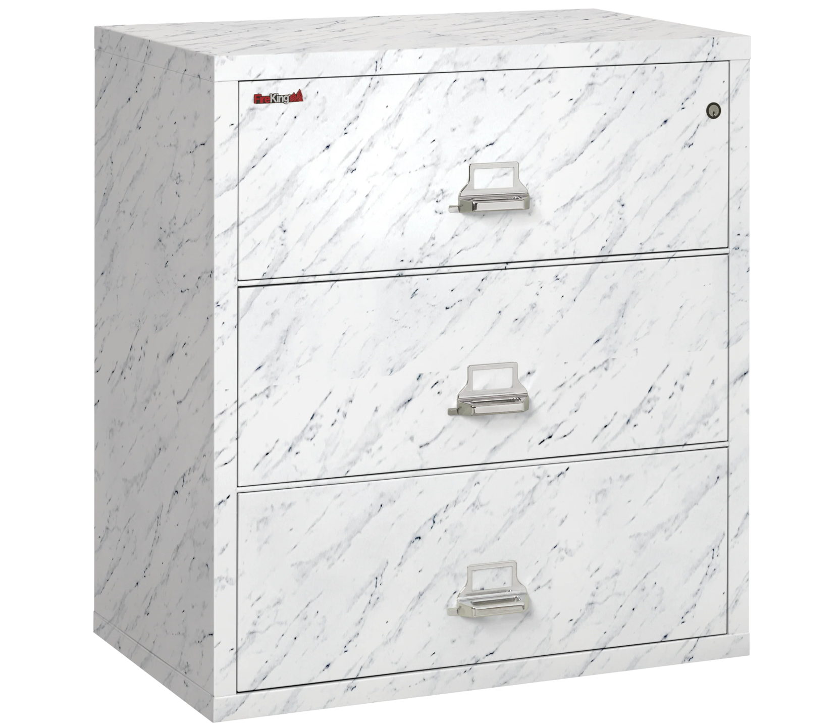 FireKing Classic Lateral File Cabinet - 1-Hour Fire-Rated & High Security - 3 Drawer - Image 33