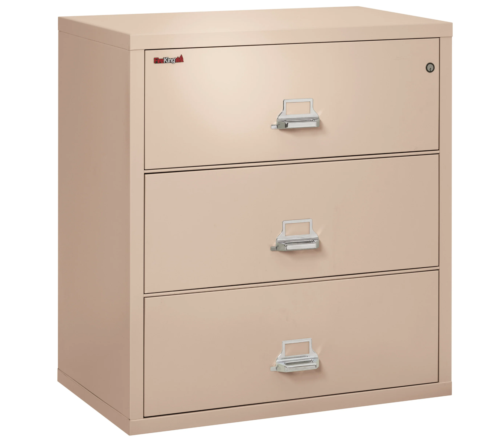 FireKing Classic Lateral File Cabinet - 1-Hour Fire-Rated & High Security - 3 Drawer - Image 26