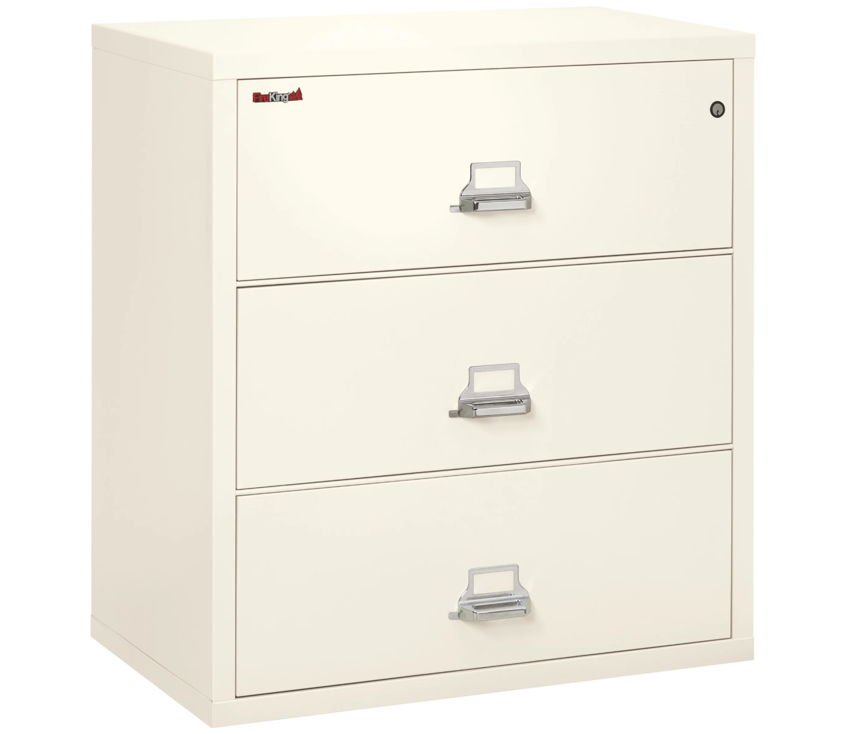 FireKing Classic Lateral File Cabinet - 1-Hour Fire-Rated & High Security - 3 Drawer - Image 23