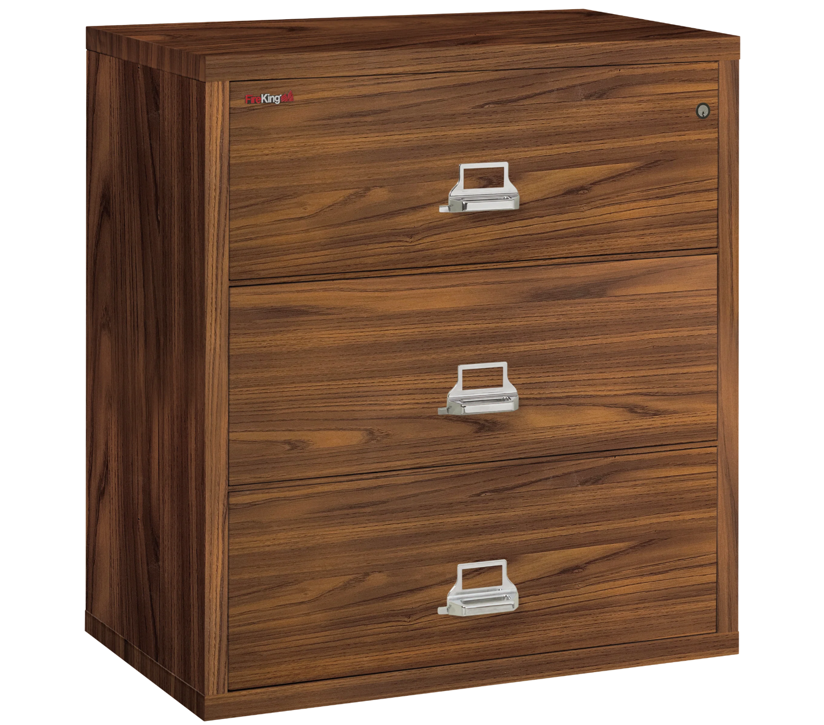 FireKing - 38W - 3 Drawer Lateral - Light Chestnut