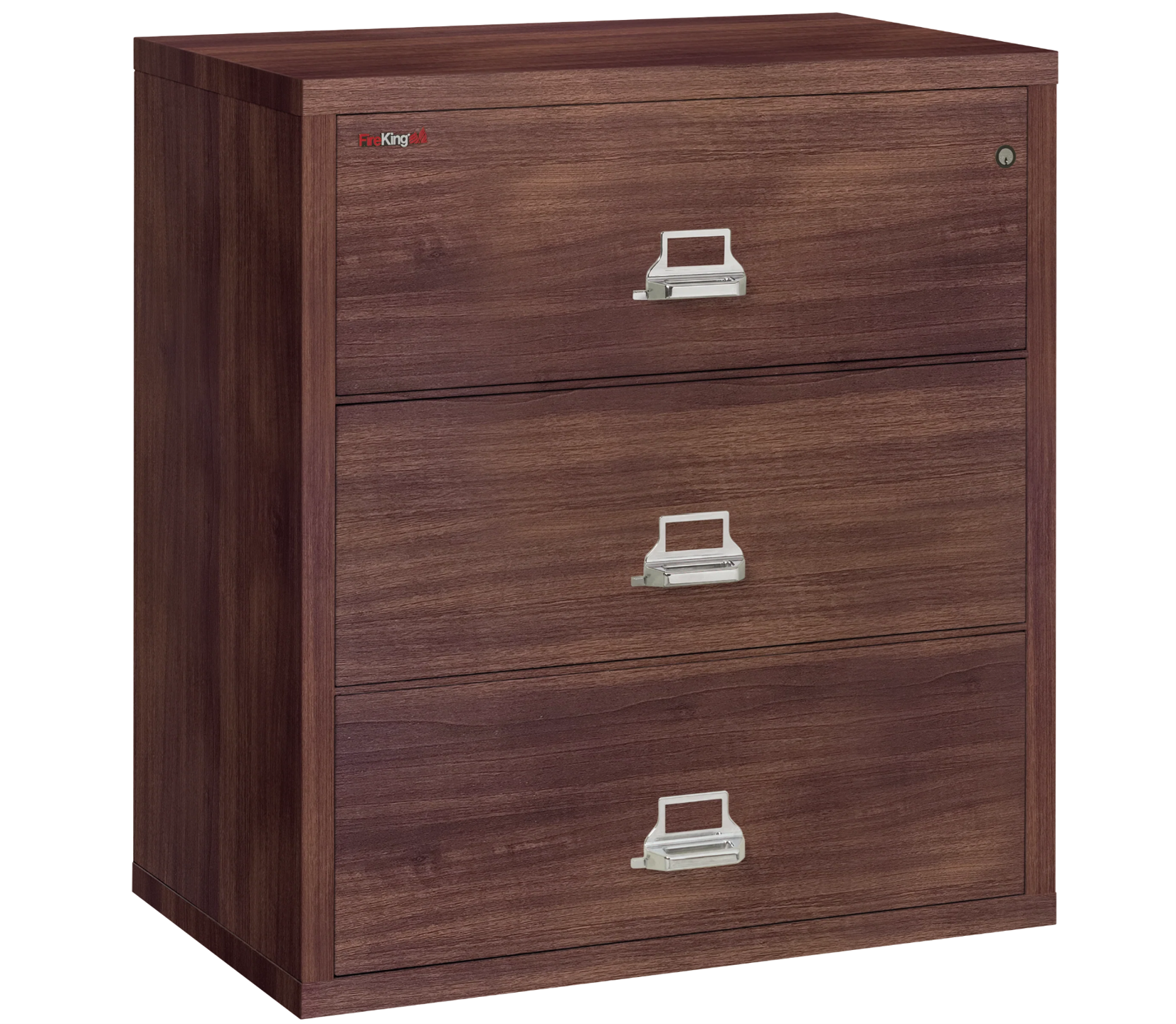 FireKing Classic Lateral File Cabinet - 1-Hour Fire-Rated & High Security - 3 Drawer - Image 35