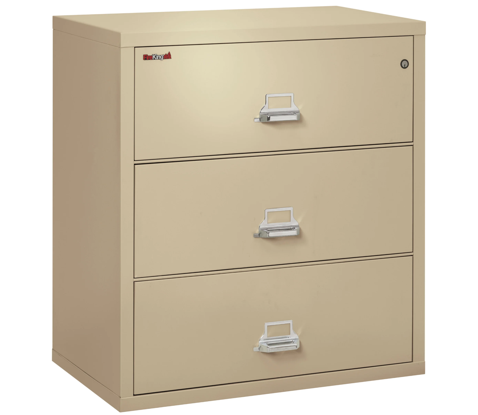 FireKing Classic Lateral File Cabinet - 1-Hour Fire-Rated & High Security - 3 Drawer - Image 27