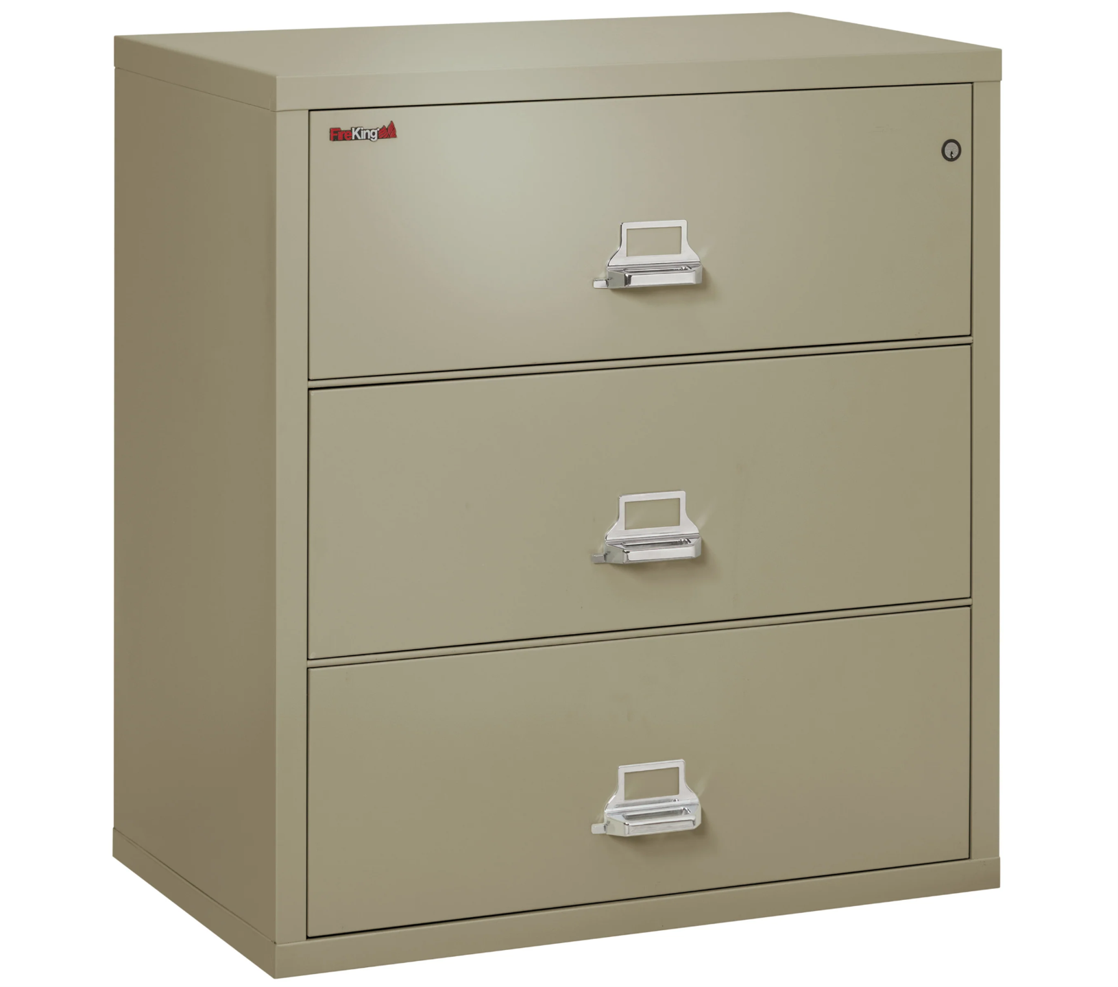 FireKing Classic Lateral File Cabinet - 1-Hour Fire-Rated & High Security - 3 Drawer - Image 28