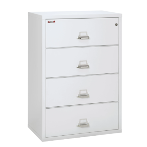 FireKing Classic Lateral File Cabinet - 1-Hour Fire-Rated & High Security - 4 Drawer