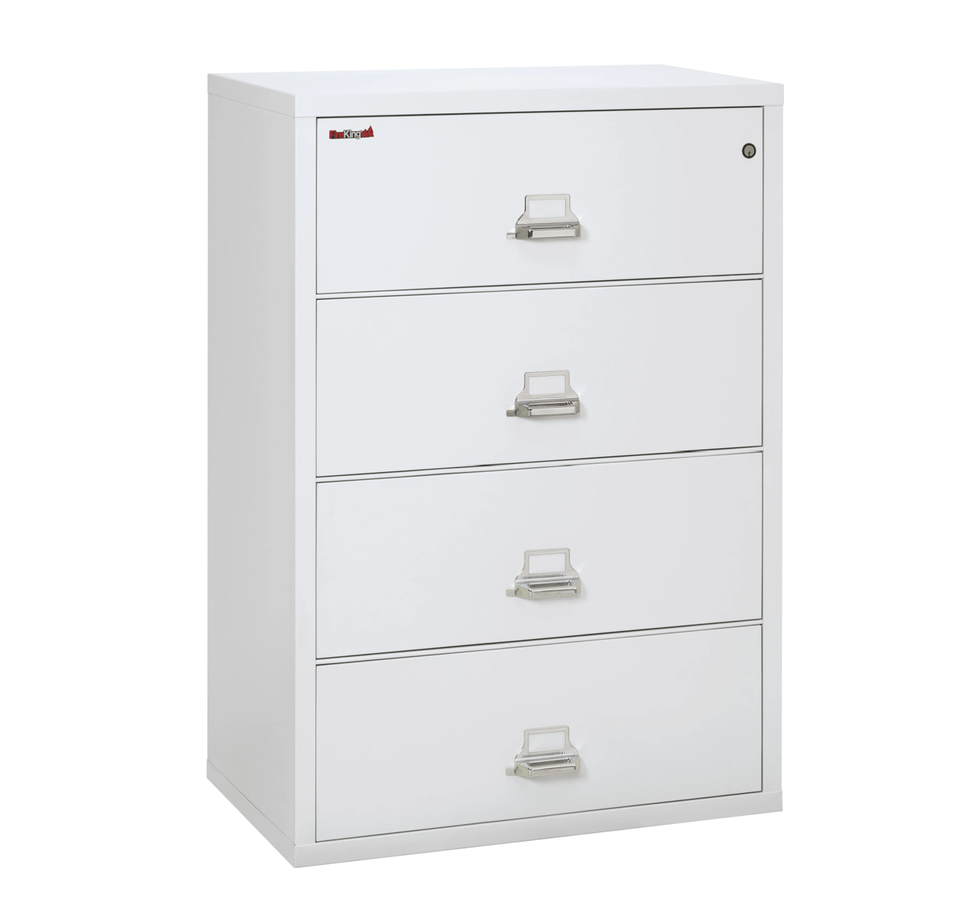 FireKing Classic Lateral File Cabinet - 1-Hour Fire-Rated & High Security - 4 Drawer