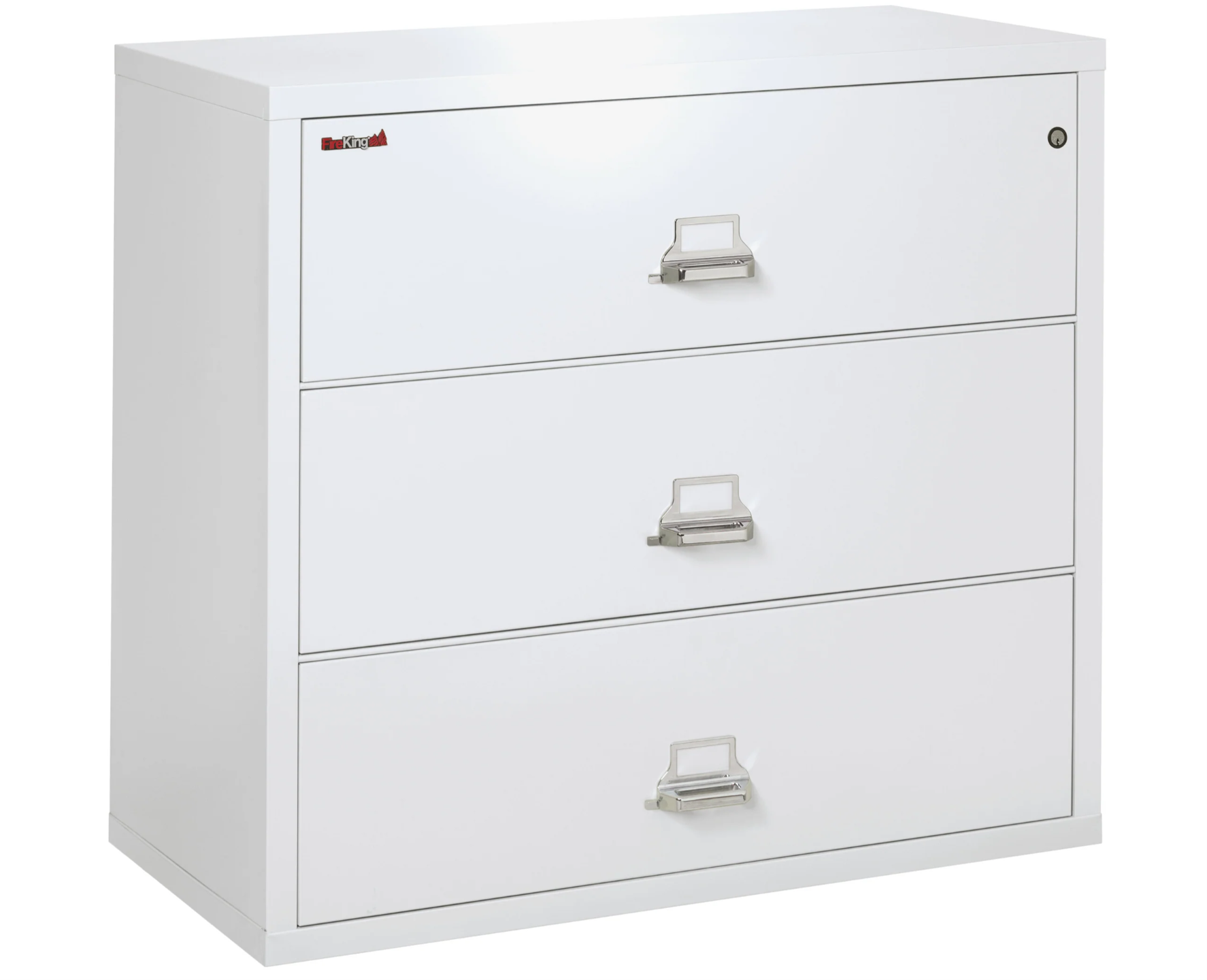 FireKing Classic Lateral File Cabinet - 1-Hour Fire-Rated & High Security - 3 Drawer - Image 37