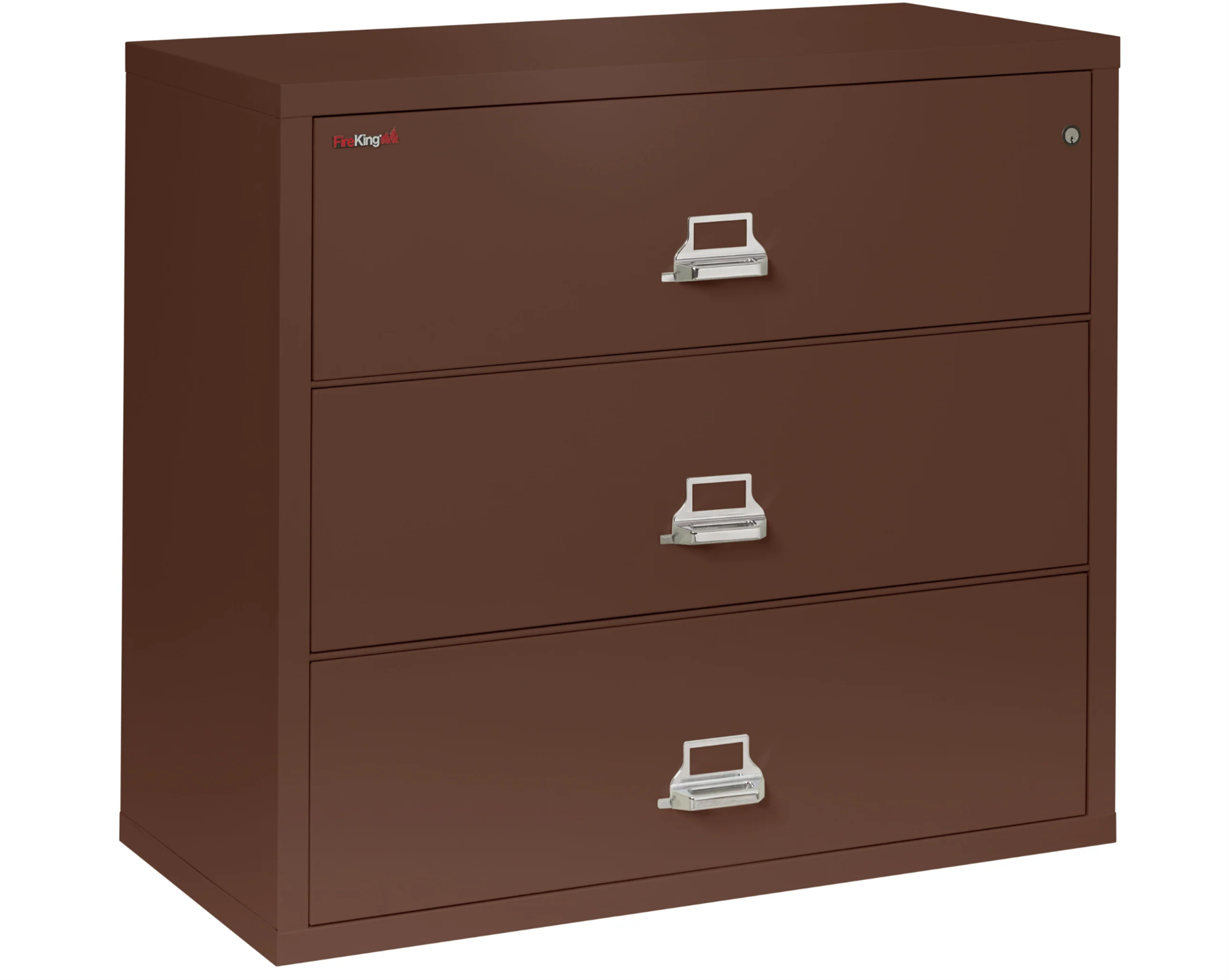 FireKing Classic Lateral File Cabinet - 1-Hour Fire-Rated & High Security - 3 Drawer - Image 39