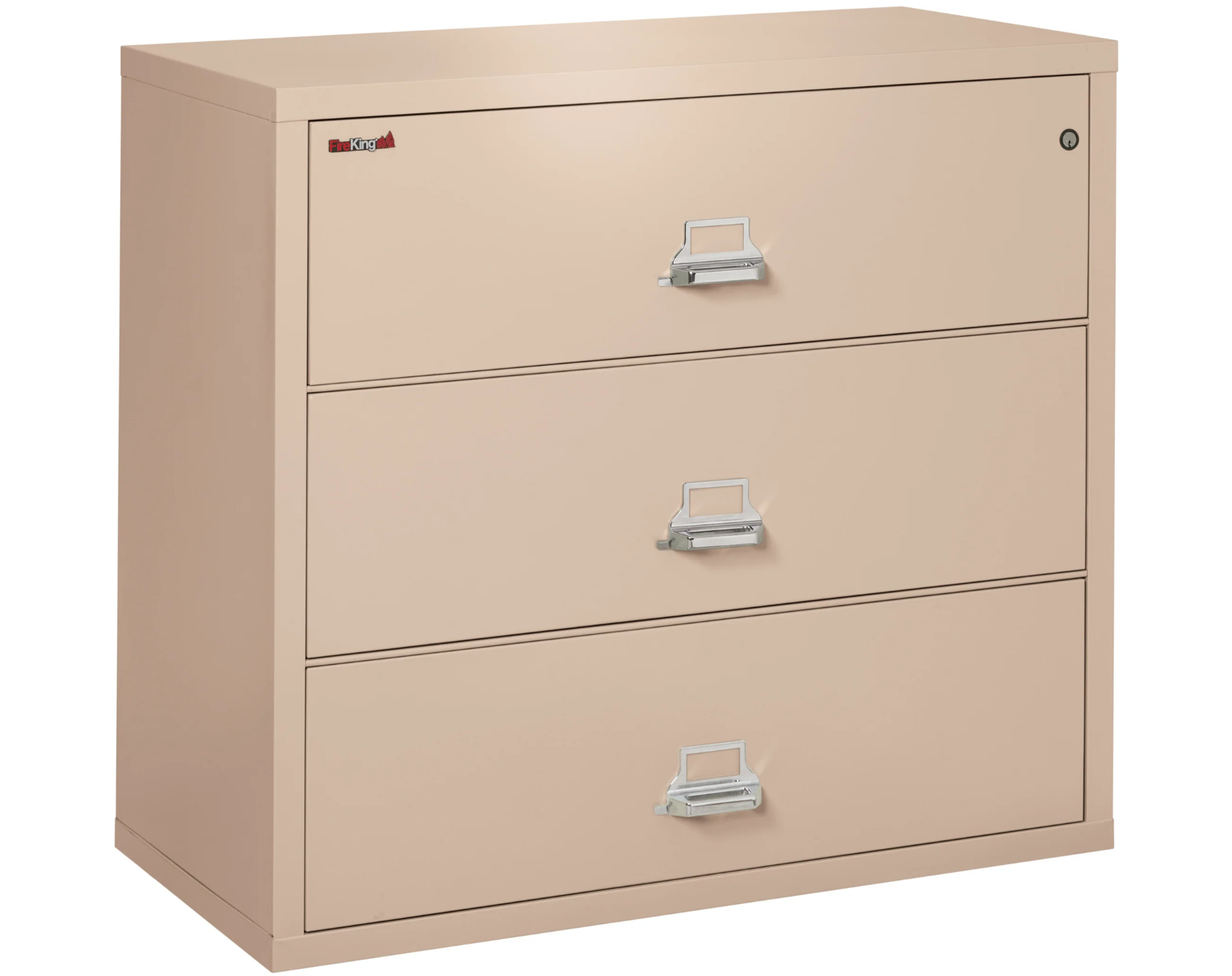 FireKing Classic Lateral File Cabinet - 1-Hour Fire-Rated & High Security - 3 Drawer - Image 41