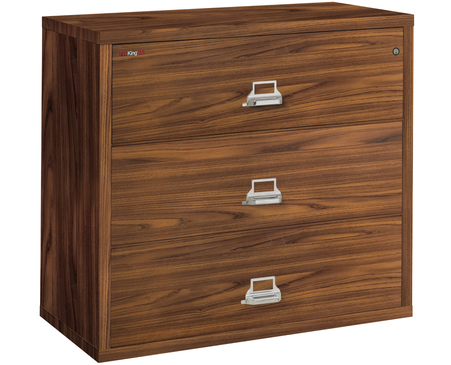 FireKing - 44W - 3 Drawer Lateral - Light Chestnut
