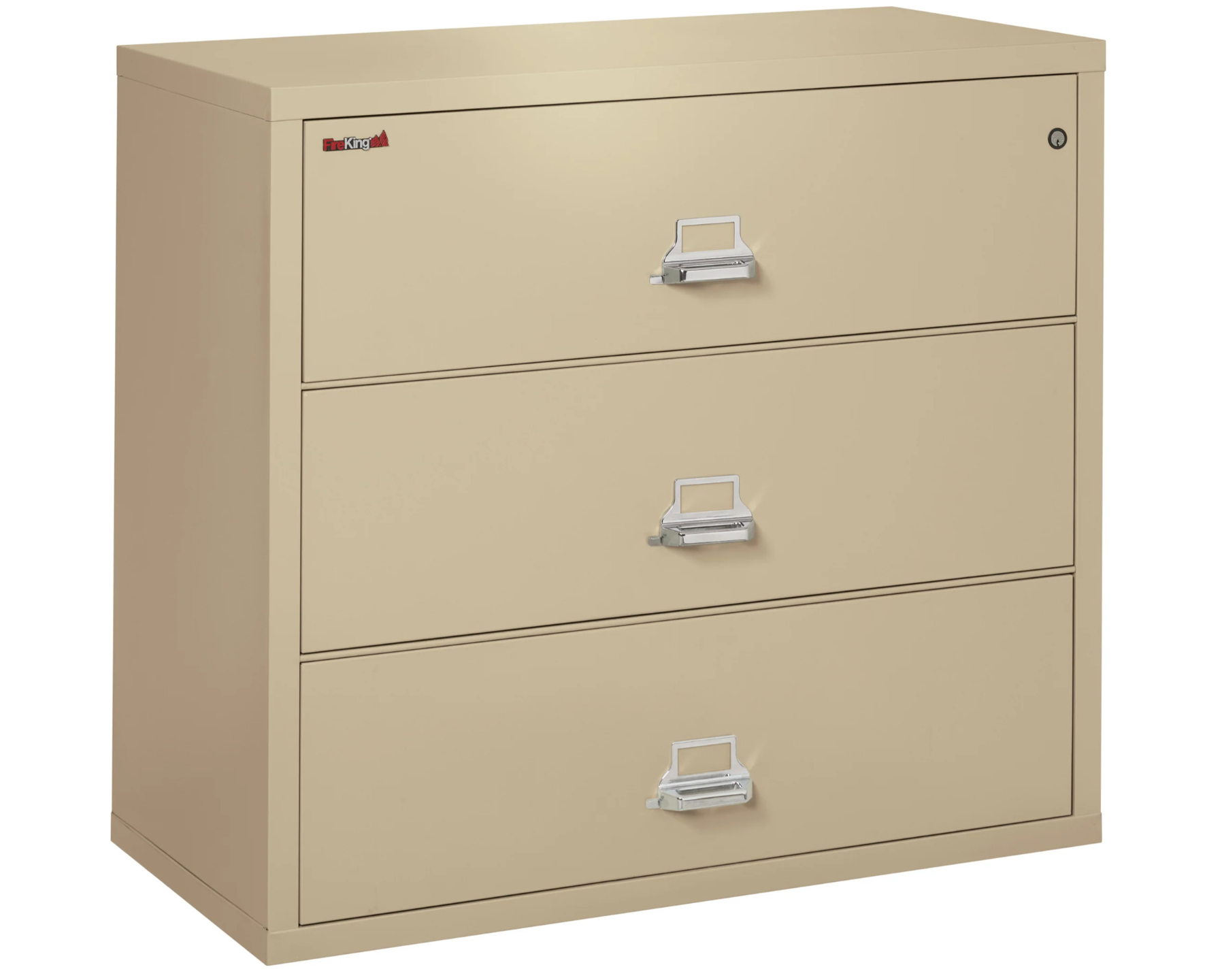 FireKing Classic Lateral File Cabinet - 1-Hour Fire-Rated & High Security - 3 Drawer - Image 42
