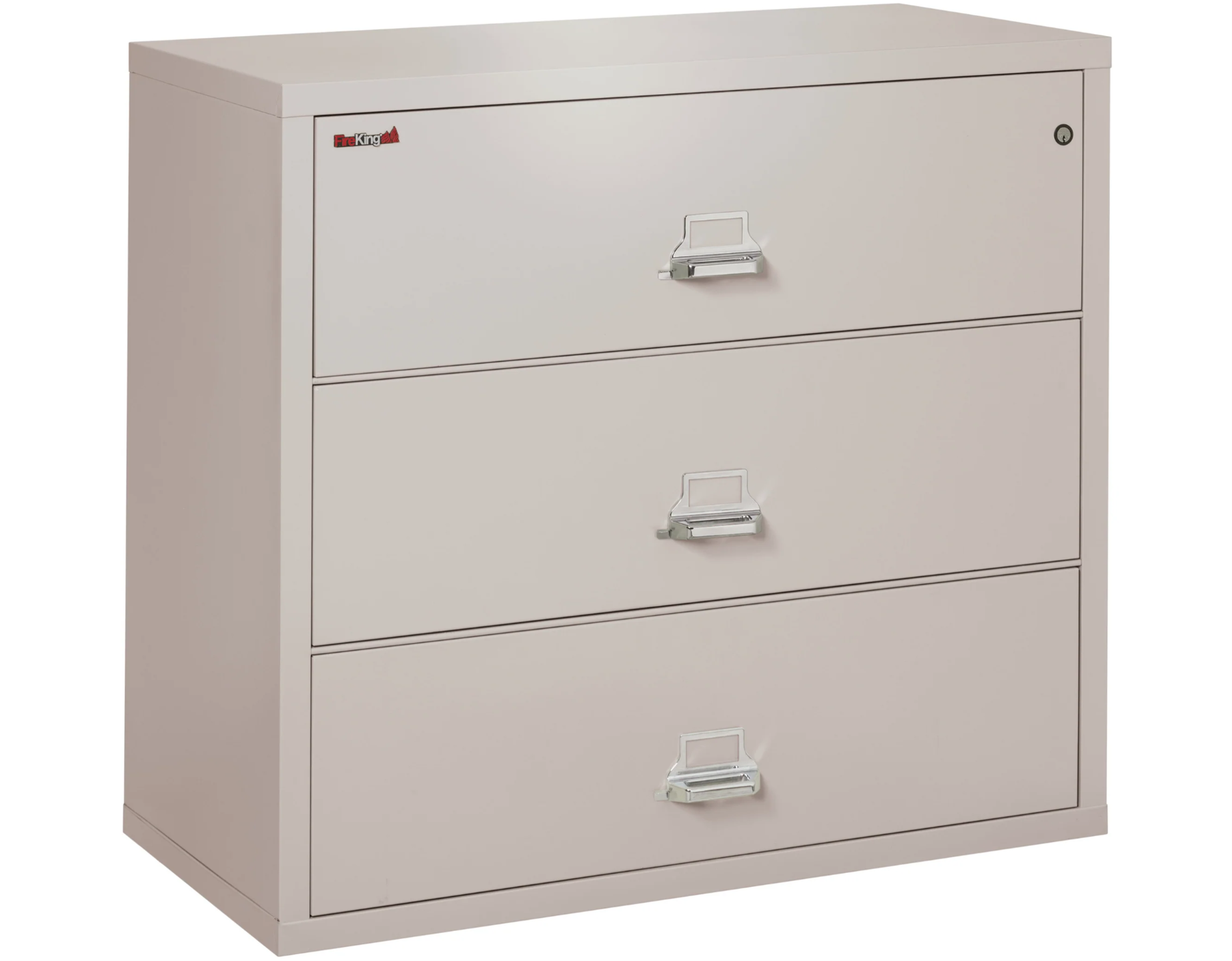 FireKing Classic Lateral File Cabinet - 1-Hour Fire-Rated & High Security - 3 Drawer - Image 40