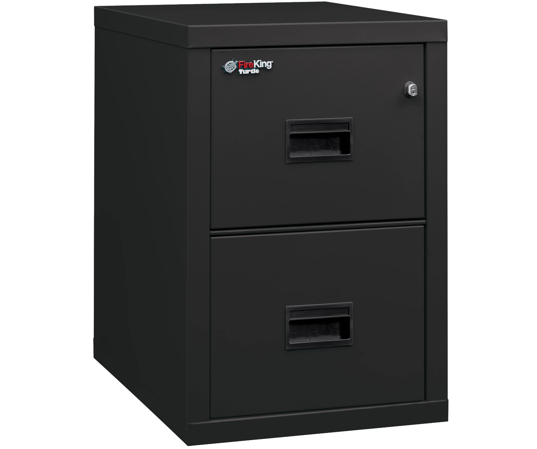 FireKing - Turtle - 2 Drawer - Black