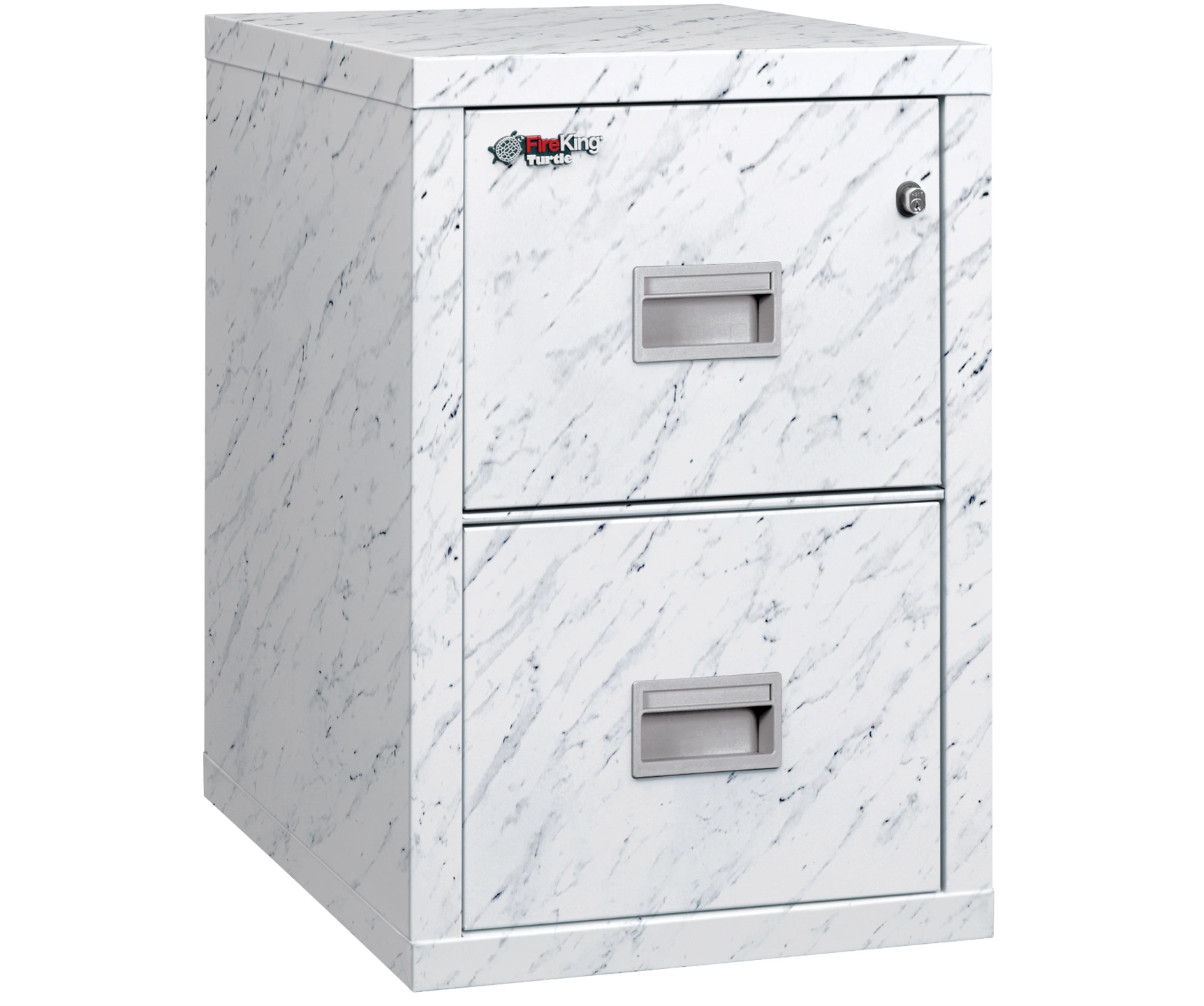 FireKing Turtle Series - Space Saving Vertical File Cabinet - 1-Hour Fire Rated - 2 Drawer - Image 13