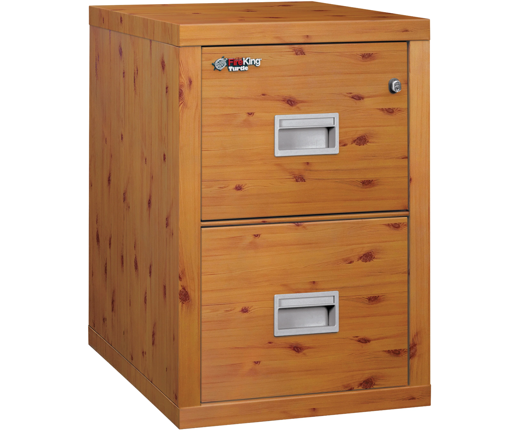 FireKing Turtle Series - Space Saving Vertical File Cabinet - 1-Hour Fire Rated - 2 Drawer - Image 12