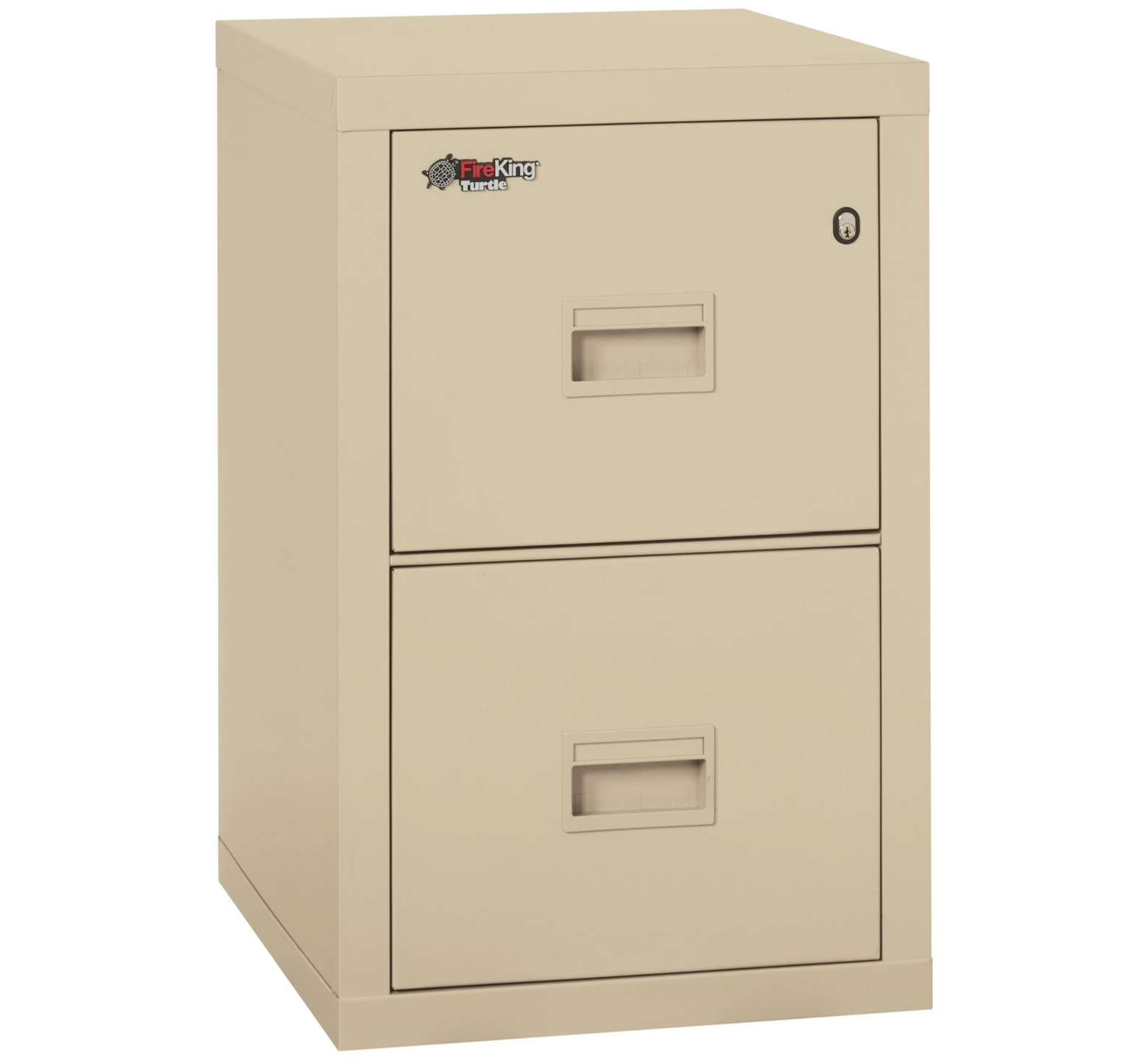 FireKing Turtle Series - Space Saving Vertical File Cabinet - 1-Hour Fire Rated - 2 Drawer - Image 11