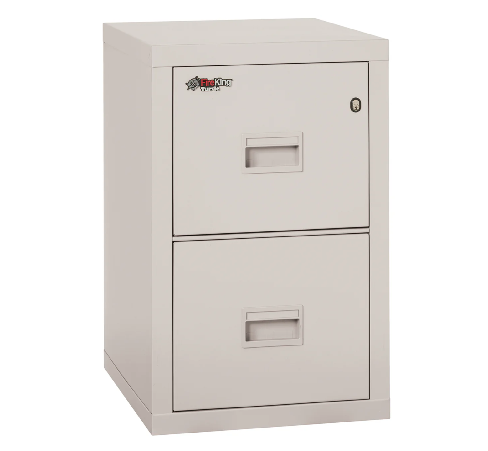 FireKing Turtle Series - Space Saving Vertical File Cabinet - 1-Hour Fire Rated - 2 Drawer - Image 10