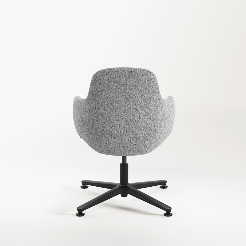 Viva Konfurb Club Chair with 4 Star Fixed Base - Image 12