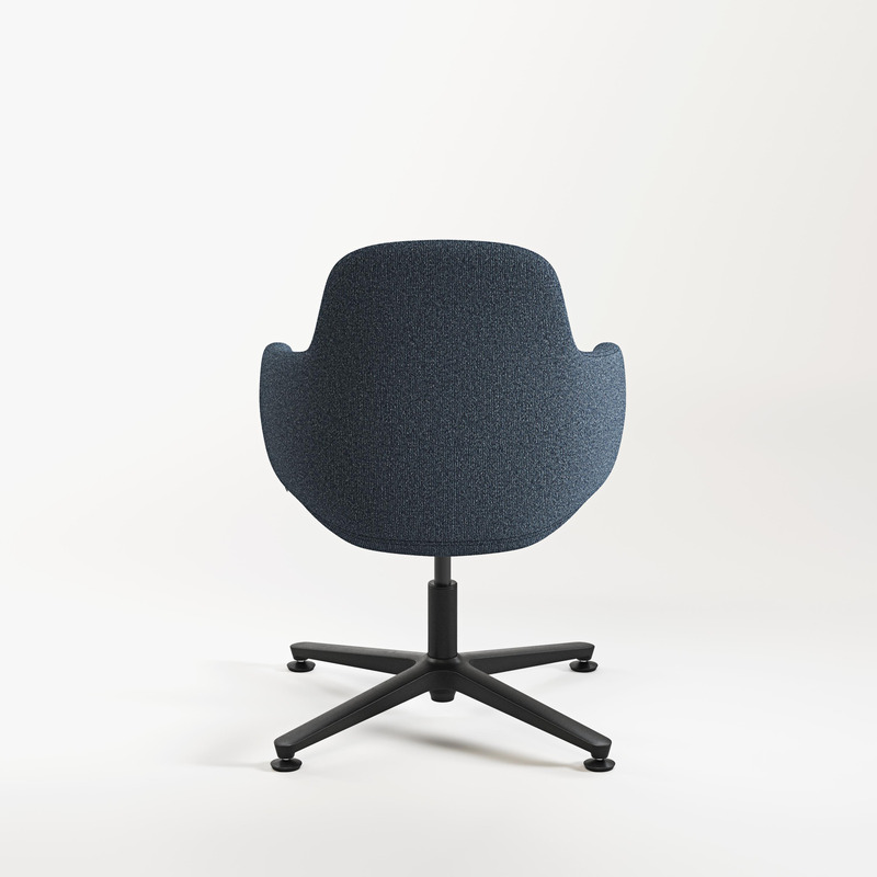 Viva Konfurb Club Chair with 4 Star Fixed Base - Image 17