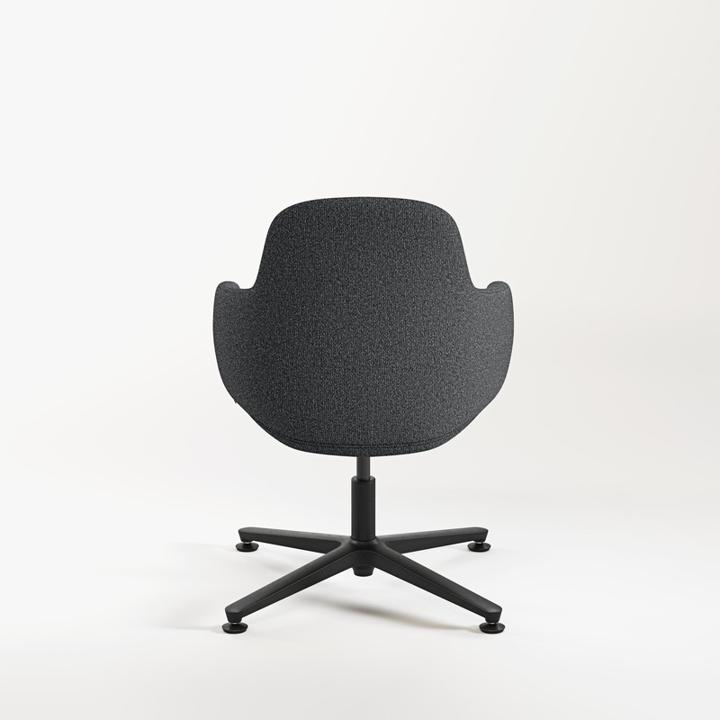 Viva Konfurb Club Chair with 4 Star Fixed Base - Image 4